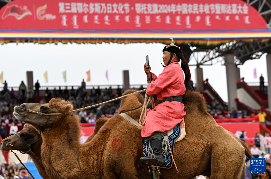 内蒙古鄂托克旗：共享多彩那达慕(图7)